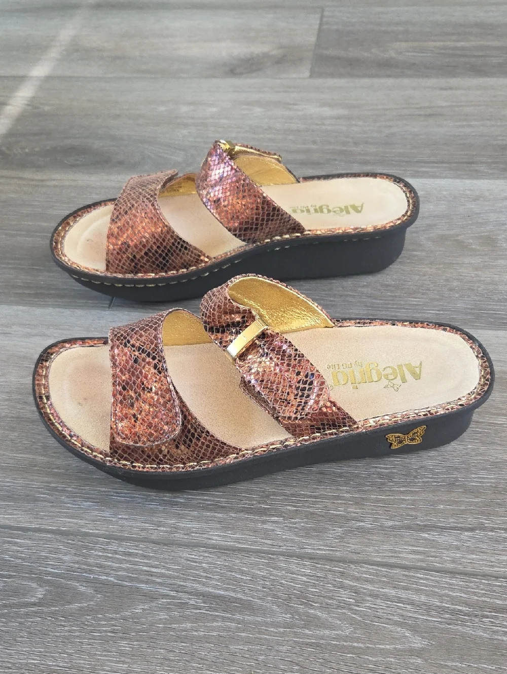 Allegria Metallic Slides 37